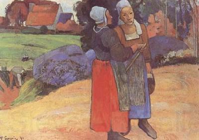 Paul Gauguin Breton Peasants (mk09)